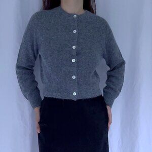 Petra Cardigan - Dark Heather Grey